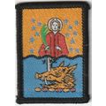 Scout Badge - District - Bradford South - Black...