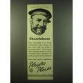 1940 Player's Cigarettes Ad - Cheerfulness