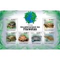 MOZAMBIQUE 2011 SHEET MNH TURTLES TORTUES TARTA...