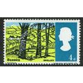 1966 Landscapes 4d Black Yellow Green & New Blu...