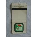Matchbook Cover - ABI Caravans