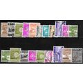 1973/1976 20 different values - fine used (o)