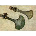 Prehistoric Stone Bronze Age Ceremonial Hache A...