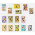 BECHUANALAND 1961 QE2 BIRDS ANIMALS ( SET + 1 )...
