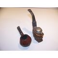 VINTAGE SMOKING PIPES SCHOWA GERMANY HAND CARVE...
