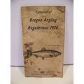 VINTAGE 1970 SYNOPSIS OF OREGON ANGLING REGULAT...