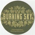BEER MAT - BURNING SKY ARTISAN BREWERS (FIRLE) ...