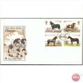 GB FDC 1978 - Horses - (mint) Shire Horse Socie...