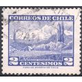 Chile 1960 - SG492 - 2c blue - Chosluenco Volca...