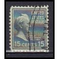 Used 820 15c James Buchanan Almost Very Fine KA...
