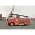 Felixstowe Port Fire Engine Suffolk Postcard