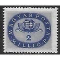 Mi 898: 2 Millió P. ultramarine Definitive Stam...