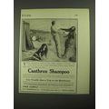 1915 Canthrox Shampoo Ad - Your Vacation