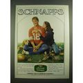 1980 Arrow Schnapps Ad - The Flavor of America
