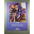 1991 VISA Card Ad - Marimekko And they don't take American Express