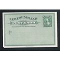 Newfoundland #P 7-P1 Postal Card Proof on India...