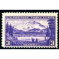 USA 1937 Alaska: Mt. McKinley, 3c, Scott 800, MH