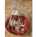 Handmade Home Spa Gift Basket, 9 Pc Bath & Body...