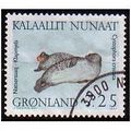 1991 Greenland Sc# 235 used - Hooded Seal 7.25 kr
