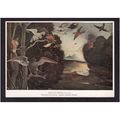 ART POSTCARD THE FOREST FIRE PIERO DI COSIMO UN...