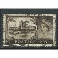 GB 1959 - 68 QE2 H/V 2/6d Brown Castle Wmk 179....