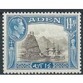 Aden 1945 SG23a 14a Sepia & Light Blue Mounted ...
