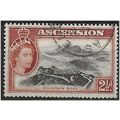 Ascension Island 1956 SG61 2 1/2d Black & Orang...