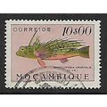 MOZAMBIQUE 1951 FISHES 10E EASTERN FLYING GURNA...