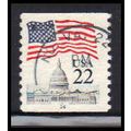 Used 2115 22c U.S. Flag Fine CNS 14 PA6965