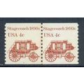 1898A 4c Stagecoach Very Fine MNH Dry Gum CNP L...