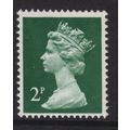 X850 U82 2p Myrtle-green AOP Unmounted Mint