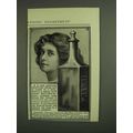 1907 Hall's Hair Renewer Ad - Germ Disease