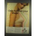 1985 Bali Fit Dimension Bra Ad - Has Your Shape
