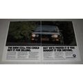 1987 BMW 525e Car Ad - The BMW 525e. You could buy it for selling.