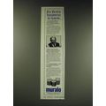 1987 Muralo Adhesives Ad - It's Bert's business to know