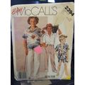Vintage McCall's 2394 Boy's Shirt, Shorts & Pan...