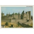 Postcard The City of Carcassonne, France. Unposted