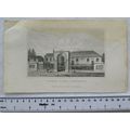 Vintage engraving: National School, Cheltenham