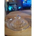 Traditional Glass Lemon Squeezer/Juicer