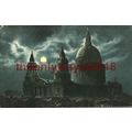 St Pauls, London, Valentines Moonlight Postcard...