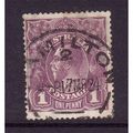 AUSTRALIA 1922 SG 57 1d VIOLET FINE USED#2