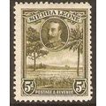 Sierra Leone KGV 1932 5d Bronze Green Mounted M...