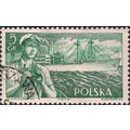 POLAND, SHIPS, The freighter Kilinski, green 19...