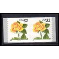 3054 32c Yellow Rose Very Fine MNH CNP Left 888...