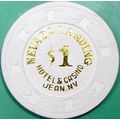 Nevada Landing. $1 Casino Chip. Jean, NV. Z09.
