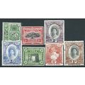 Tonga 1942 Pictorial Definitive Set to 1/- SG74...