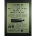 1994 Hornady Varmint Bullets Ad - Flat-Out Accurate, Kick-Butt Varmint Bullet