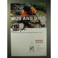 2005 Pentax Optio WPi Camera Ad - Mud and Dirt