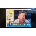1960 Topps Card # 367 Bill Tuttle Good (2) Kans...