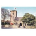 Daresbury Parish Church Cheshire Postcard (CH76...